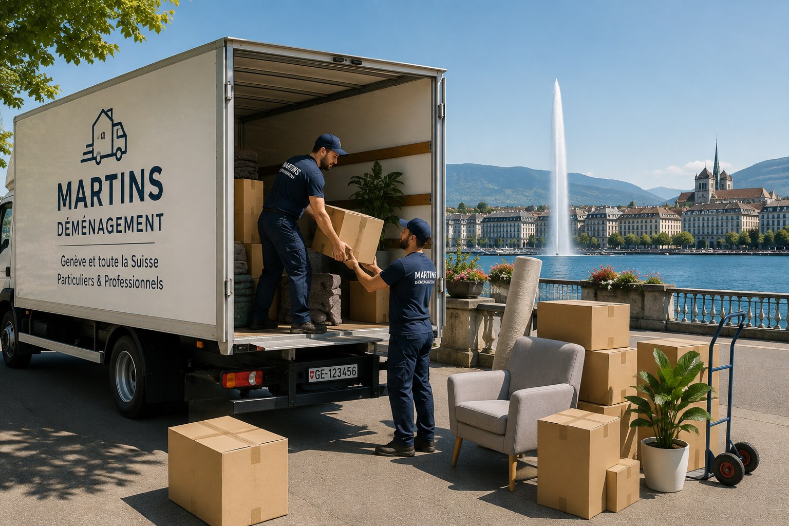Déménagement Martins à Genève